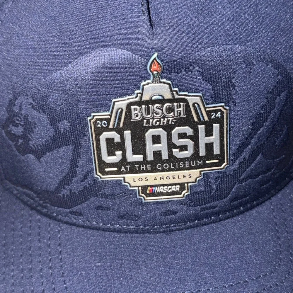 NASCAR 2024 Busch Light Clash at the Coliseum Limited Edition Hat Navy Blue‎ 491